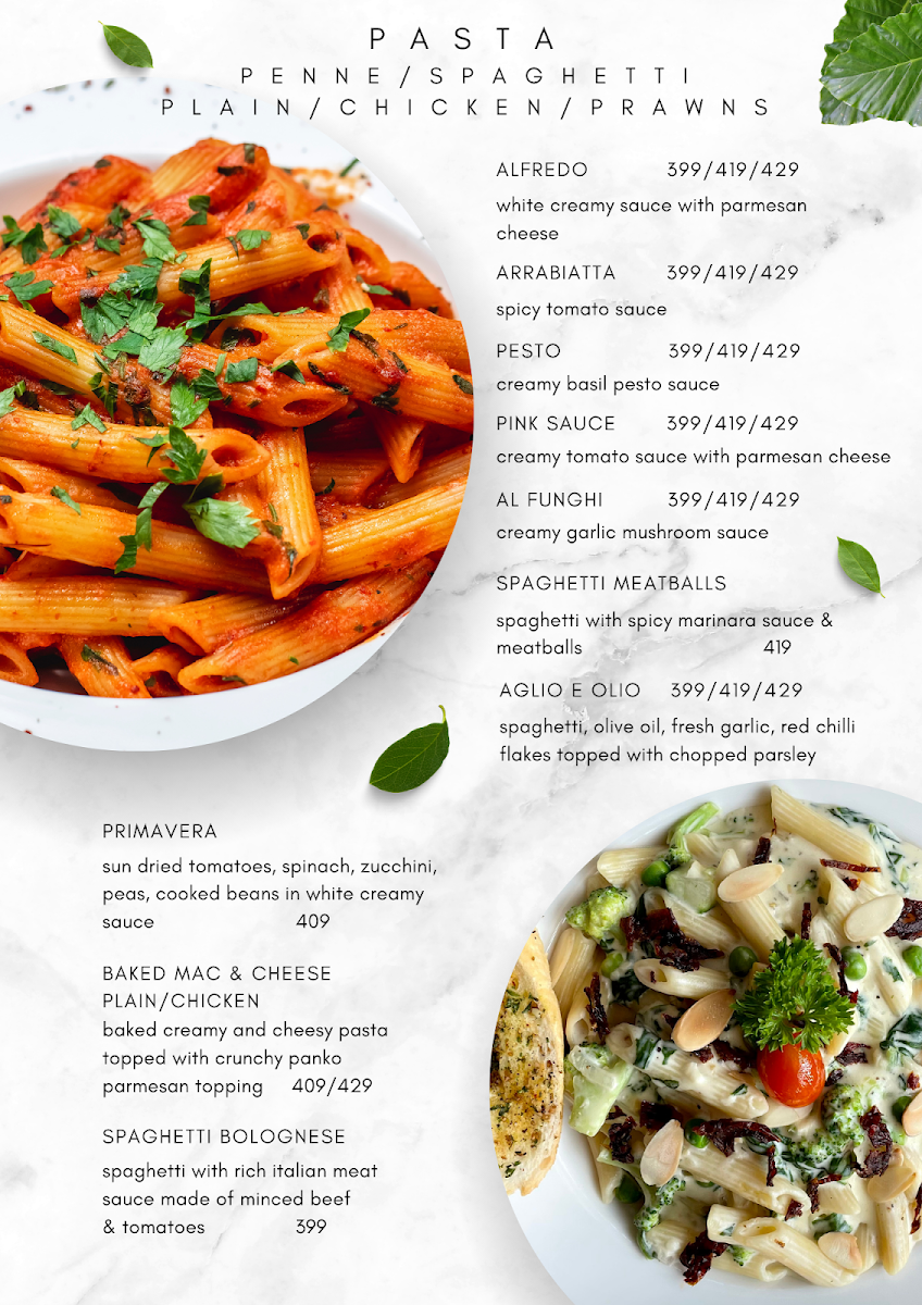 Menu - Poems Cafe photo 3